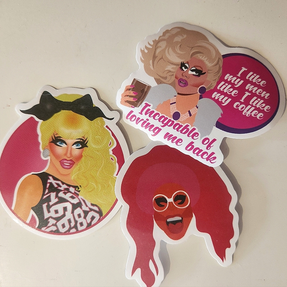 FREE Trixie Mattel Sticker Set W. Purchase